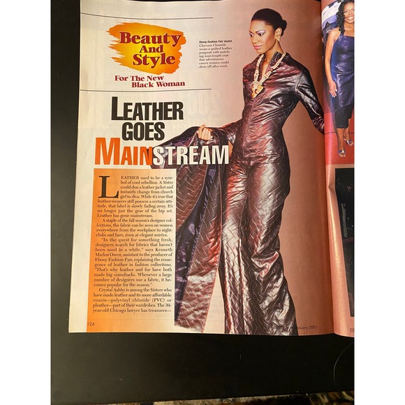 Ebony Magazine, January 2001, Swimsuit Issue, "CEO$ of Hip Hop," Cover Story - Picture 11 of 12